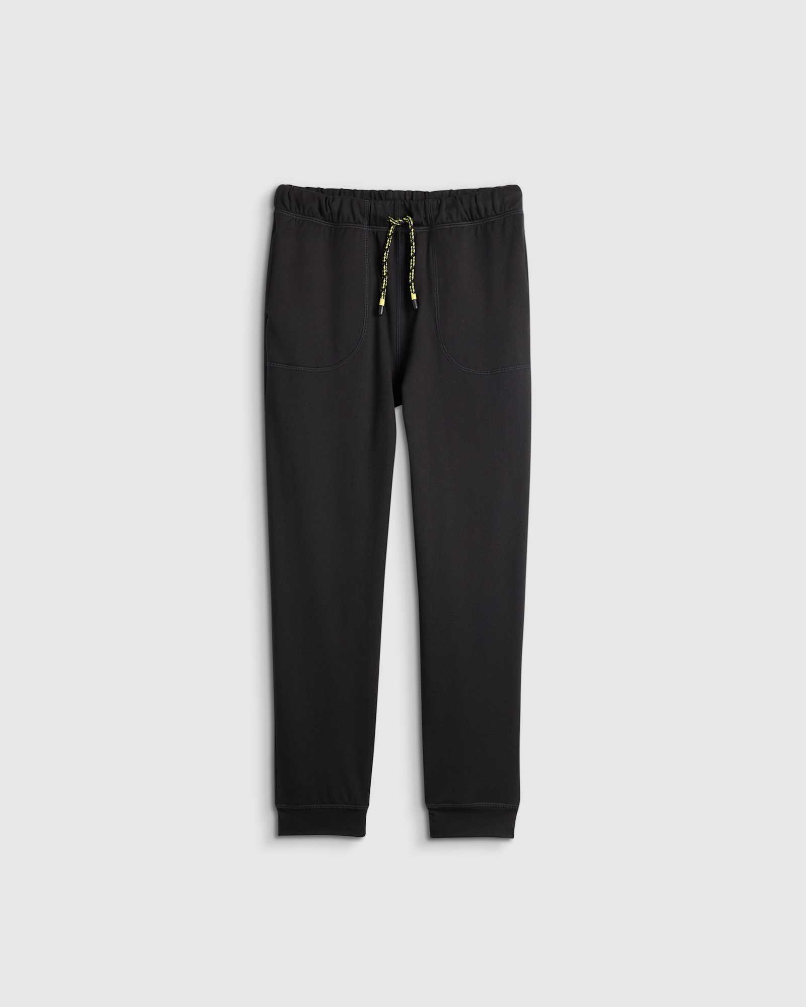 black Flowknit Performance Joggers