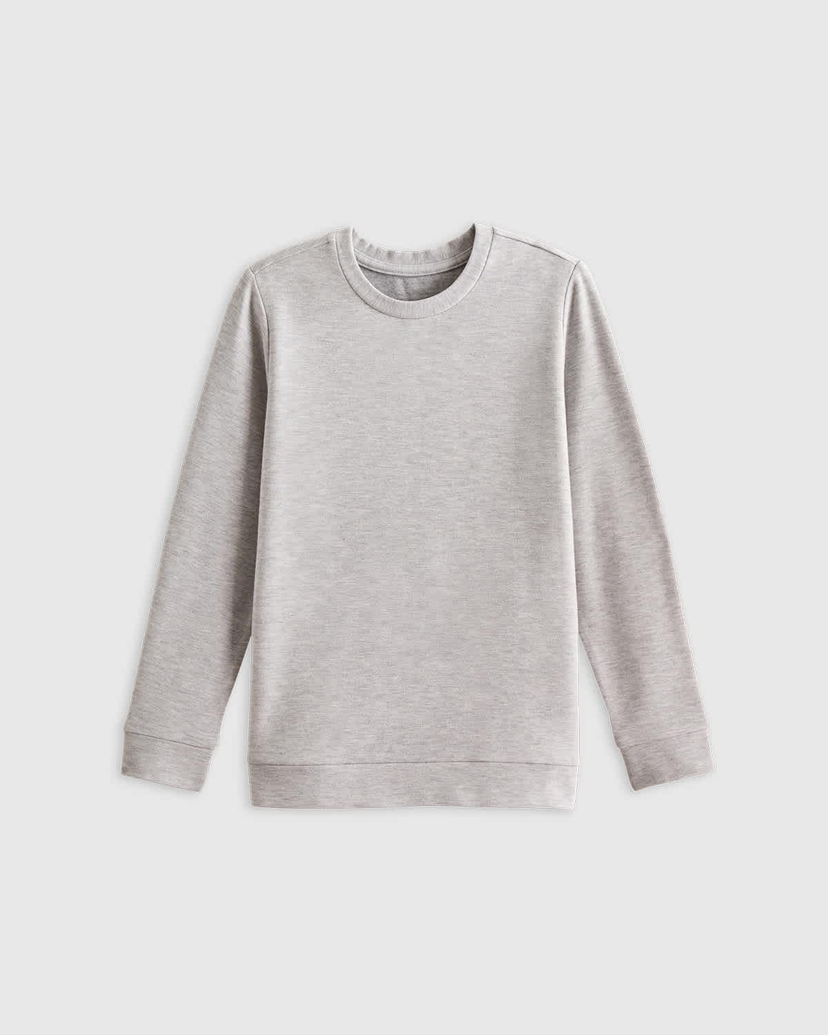 heather-grey SuperSoft Fleece Sweatshirt
