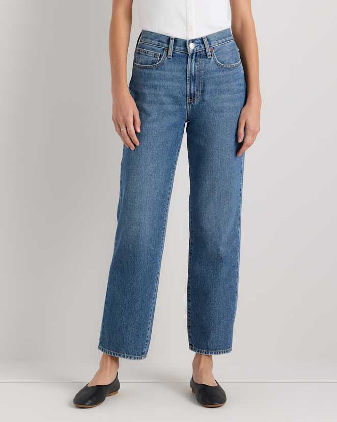 Horizon Blue Bella Rigid Straight Jeans