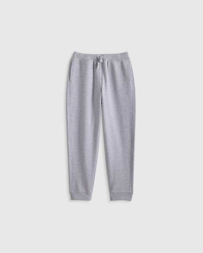 Heather Grey Organic Cotton French Terry Joggers