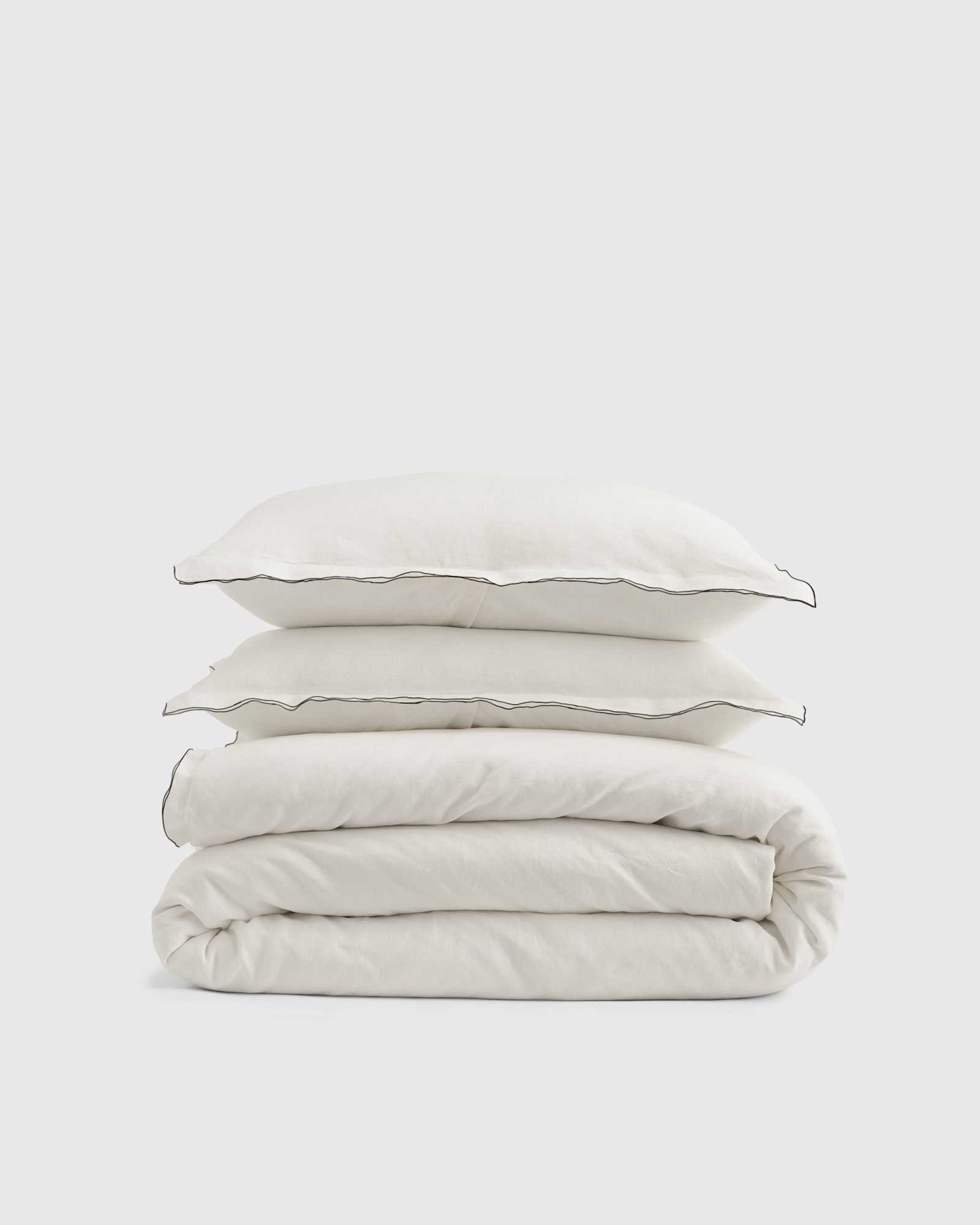 Double-Edge-Duvet Set-blk-blk 185472