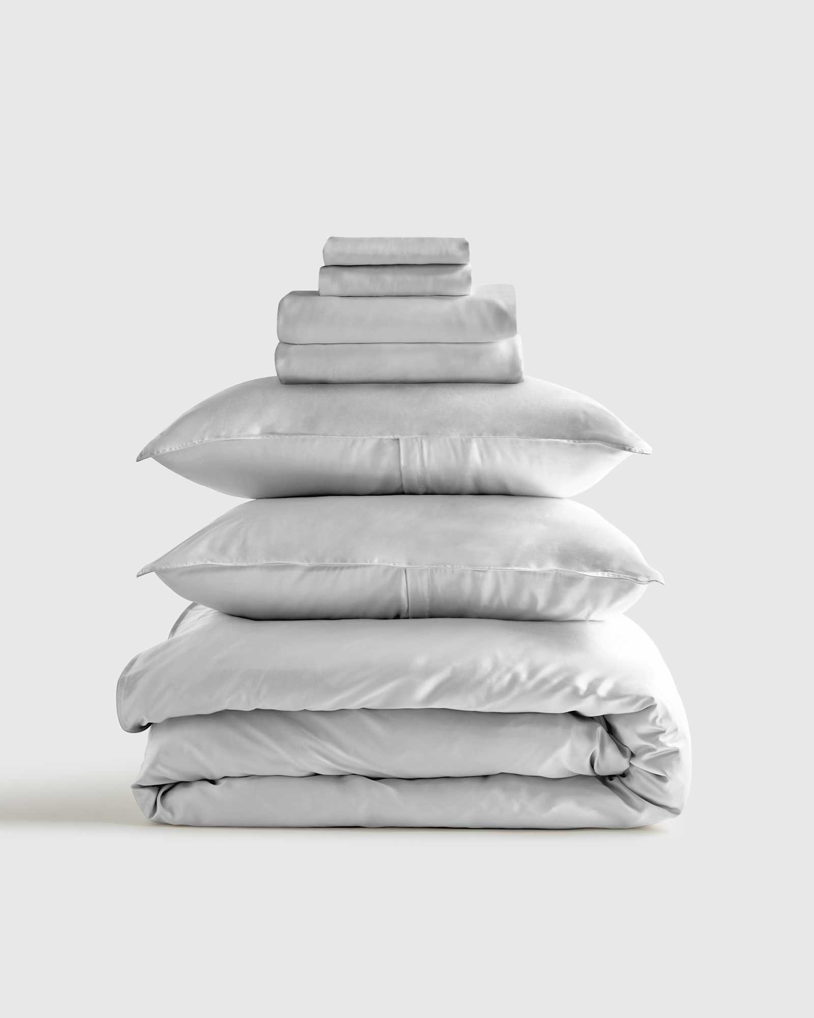 light-grey Bamboo Deluxe Bedding Bundle