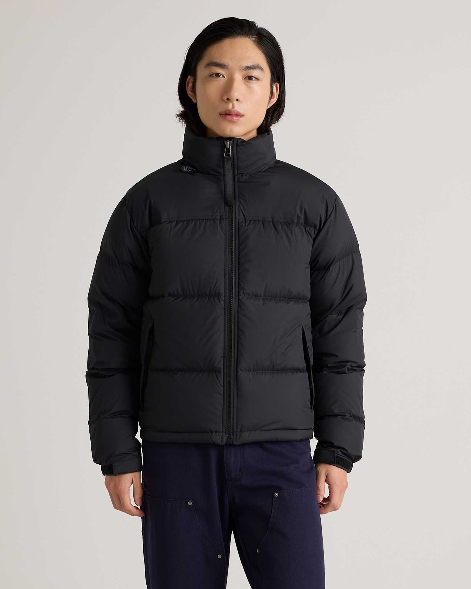 Black Responsible Down Puffer Jacket