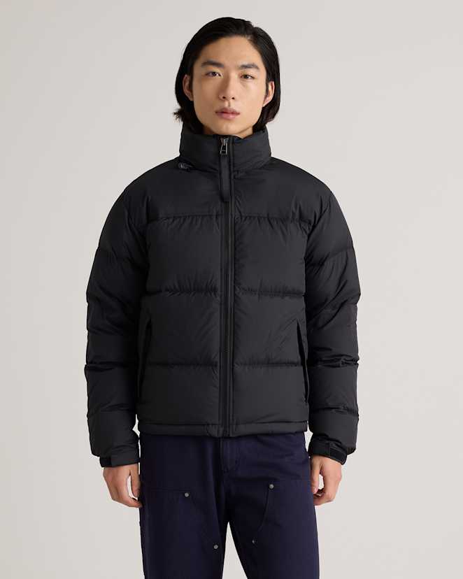 Black Responsible Down Puffer Jacket