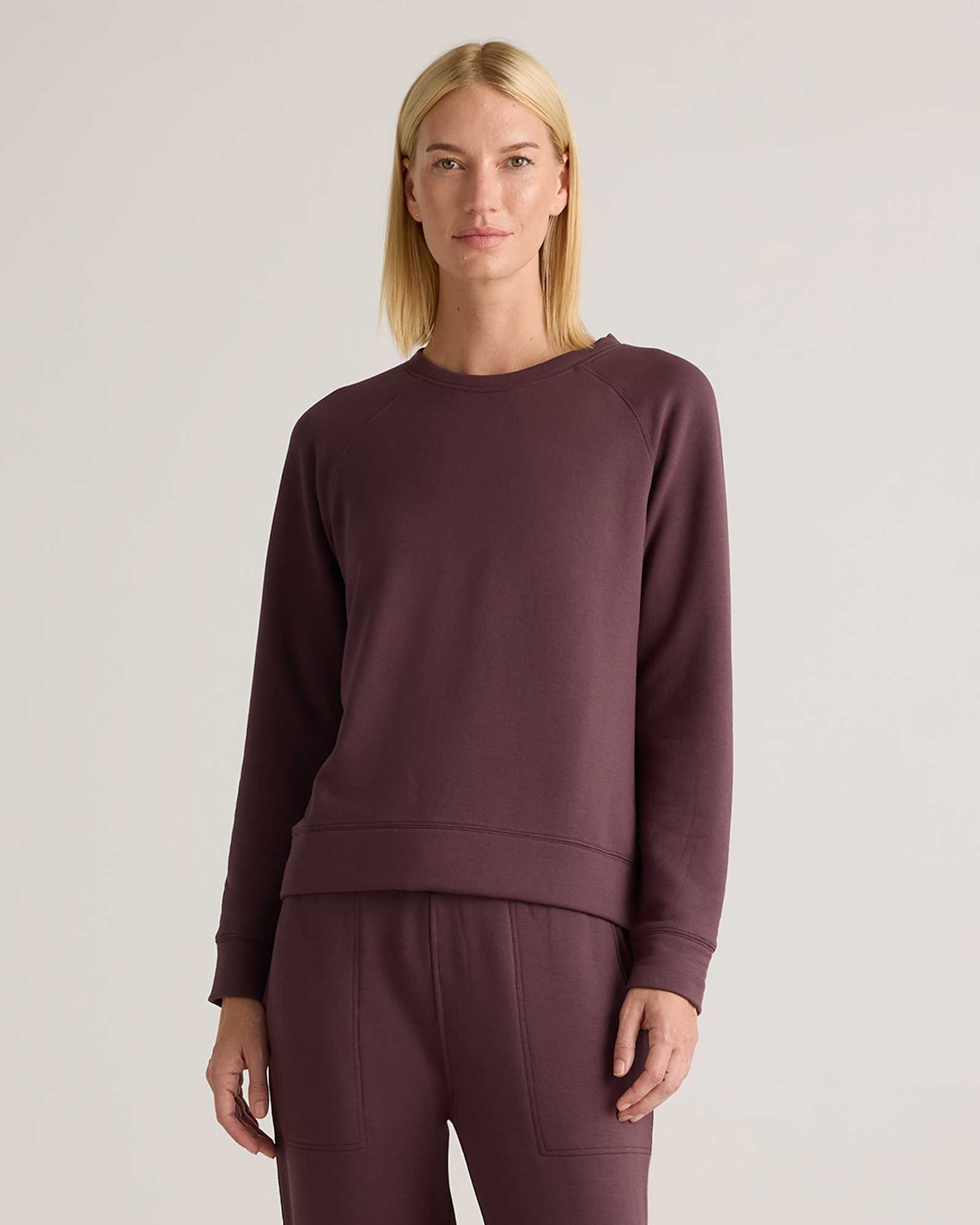 Dried Fig SuperSoft Fleece Crew