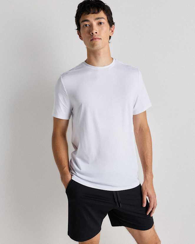 White T-shirt de performance Flowknit Breeze
