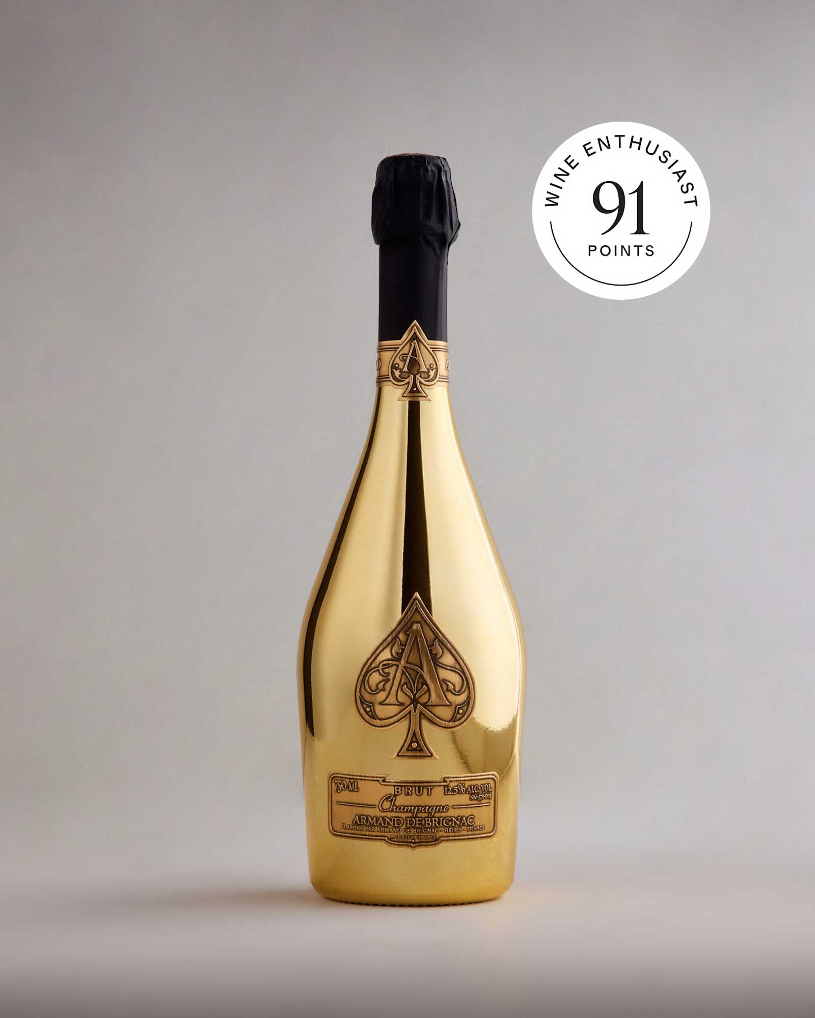No Color Armand de Brignac Ace of Spades Brut Gold Champagne