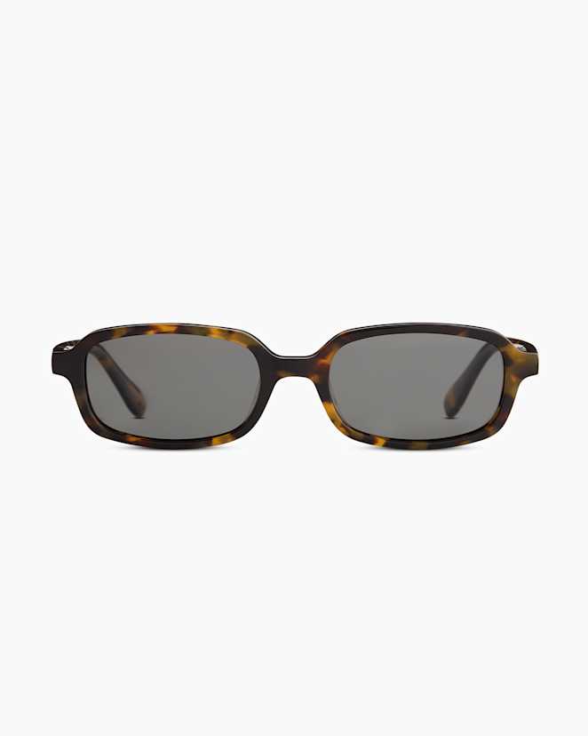 Fawn Tortoise with Grey Lens Mykonos Polarized Acetate Sunglasses
