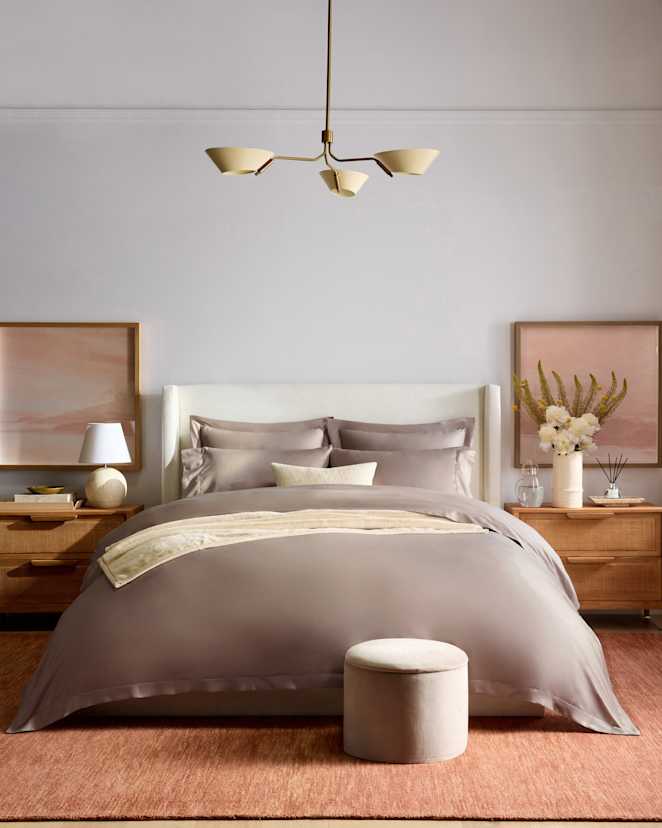 Stone Signature Giza Cotton Sateen Deluxe Bedding Bundle