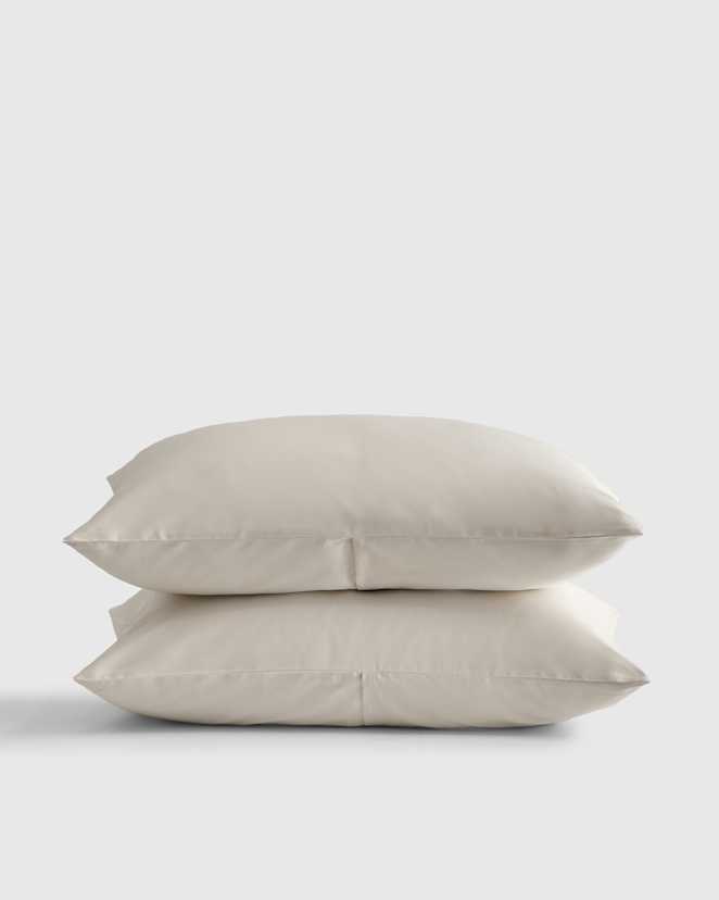 Sand Luxury Organic Sateen Sham Set