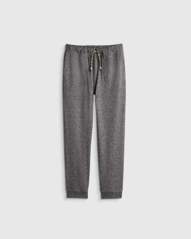 Heather Grey Flowknit Performance Joggers