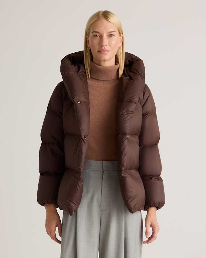 Hot Fudge Responsible Down Duvet Puffer Jacket