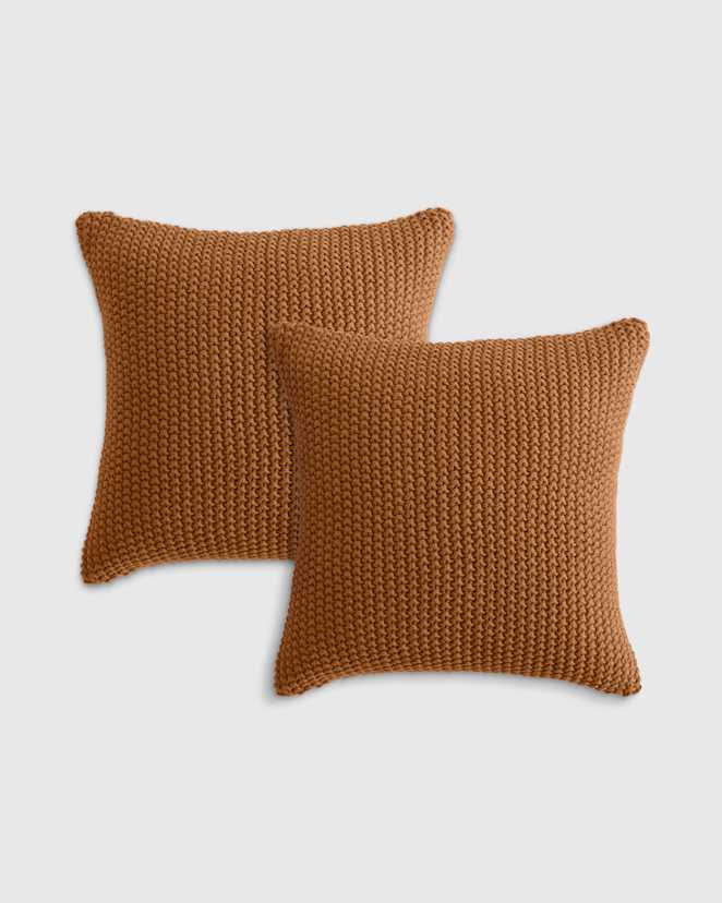 Amber Cotton Fisherman Pillow Cover (Set of 2)