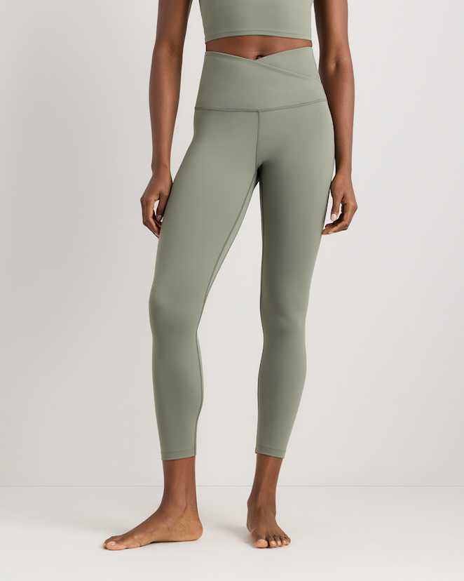 Smoked Thyme Green Ultra-Form High-Rise Crossover Legging