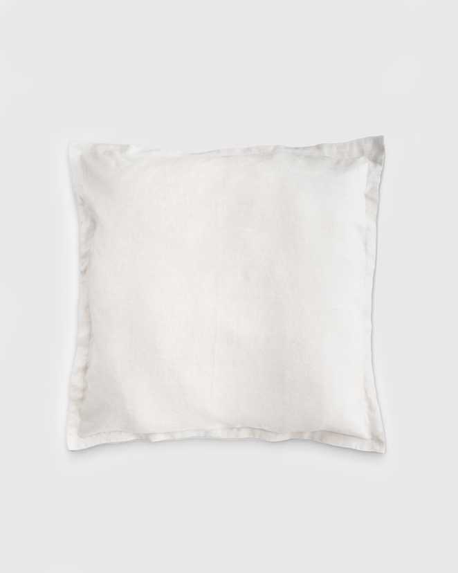 White European Linen Euro Sham