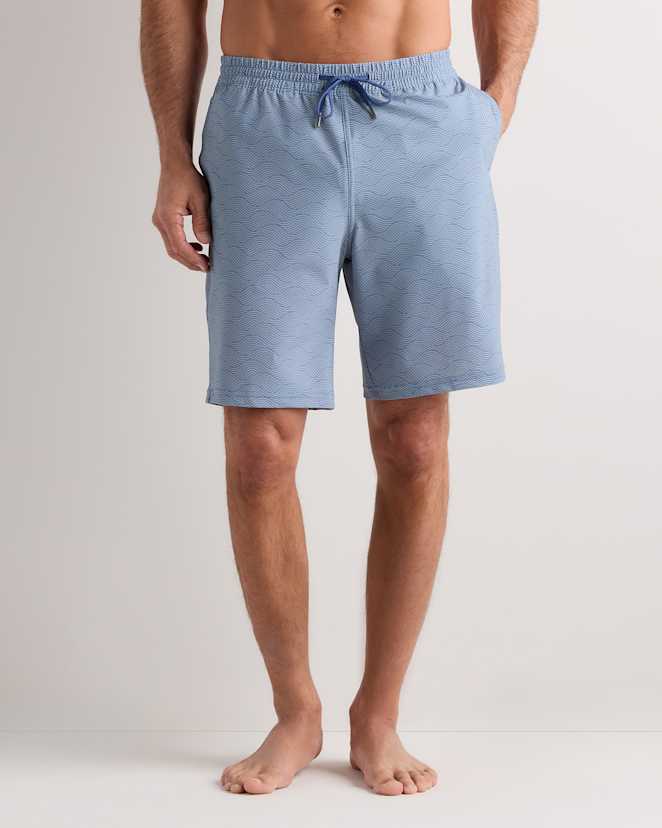 Tonal Waves Italian Swim Trunks - 9"