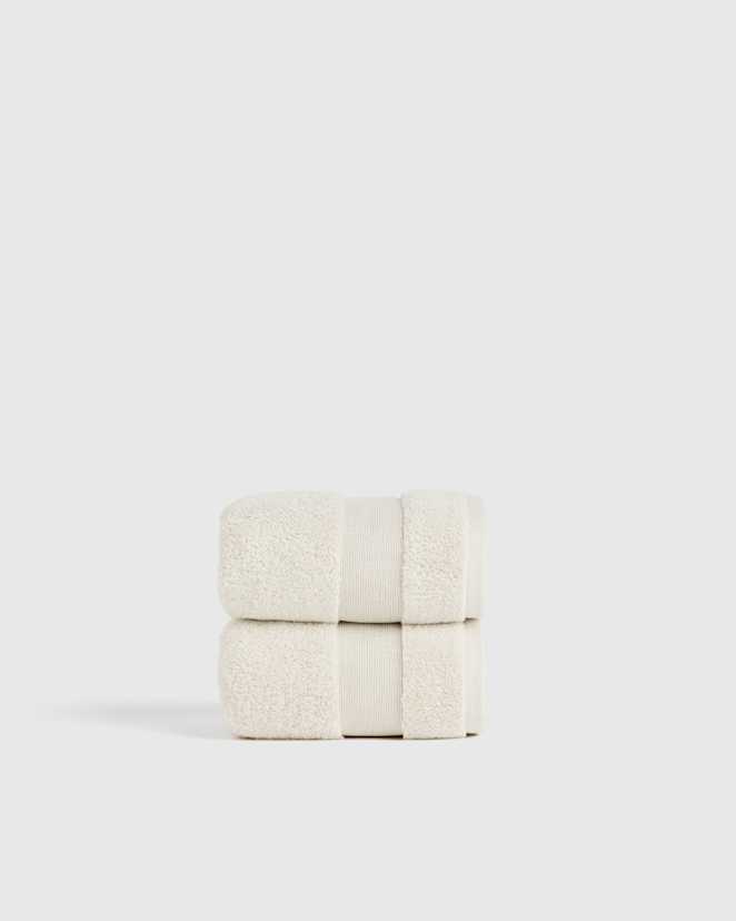 Ivory Turkish Classic Hand Towel (Set of 2)