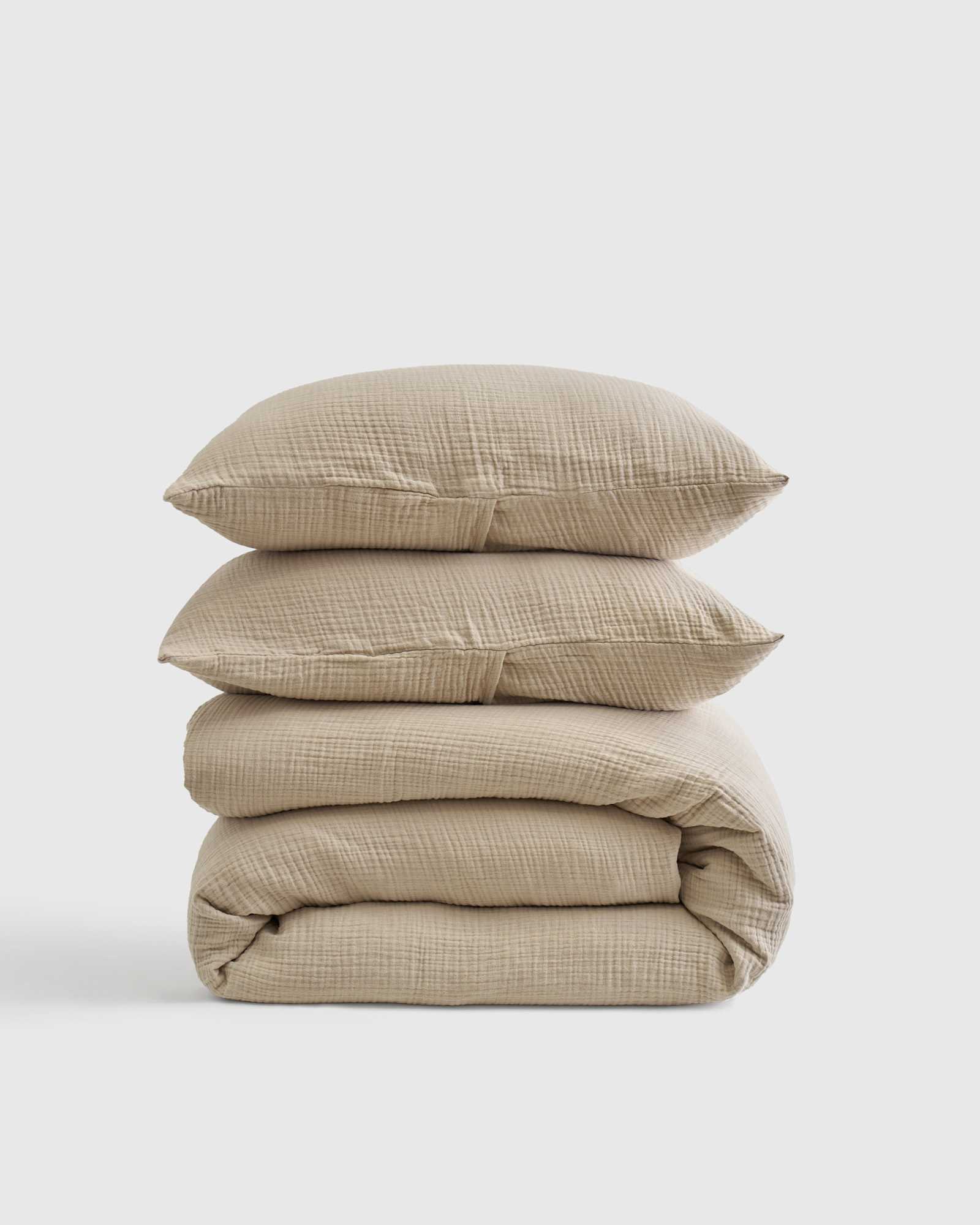 0908202205179 dune Organic Airy Gauze Duvet Cover Set
