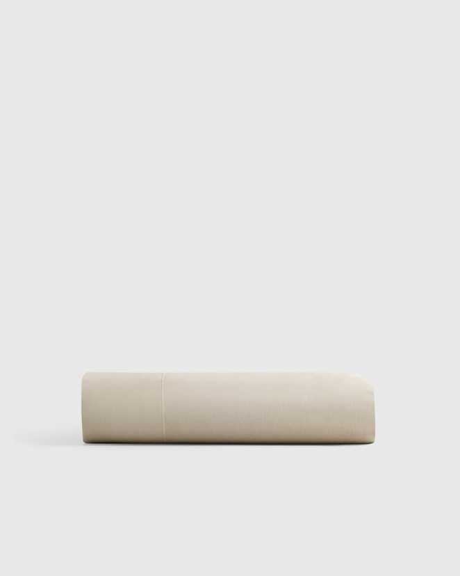 Toffee Organic Crisp & Smooth Cotton Flat Sheet