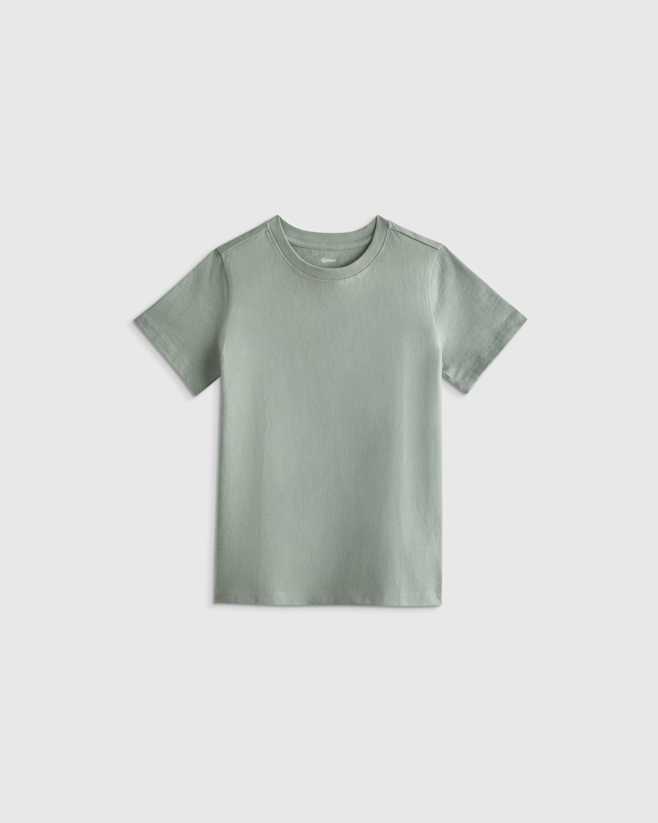 Eucalyptus 100% Organic Cotton Jersey Short Sleeve Tee