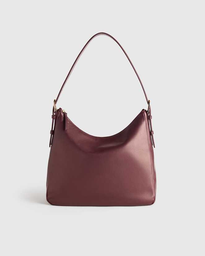 Deep Plum Sutton Shoulder Bag