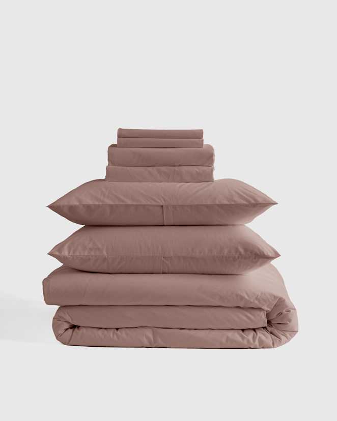Fig Organic Brushed Cotton Deluxe Bedding Bundle