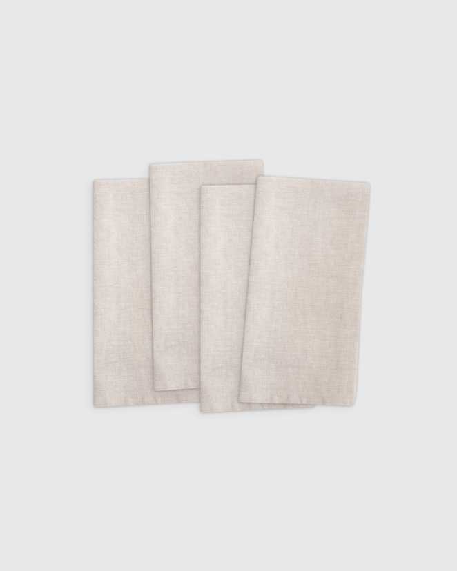 Natural European Linen Chambray Napkin (Set of 4)