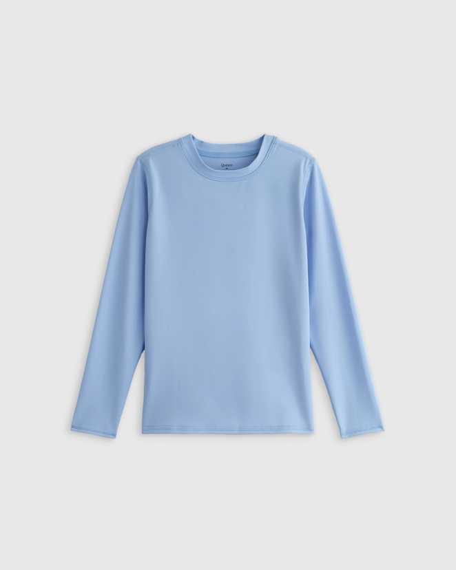 Sky Blue Long Sleeve Rash Guard