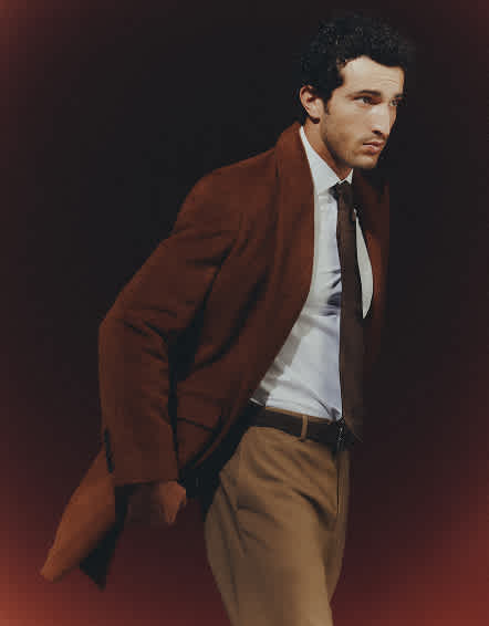 Vicuna Camel Hair Double-Breasted Overcoat