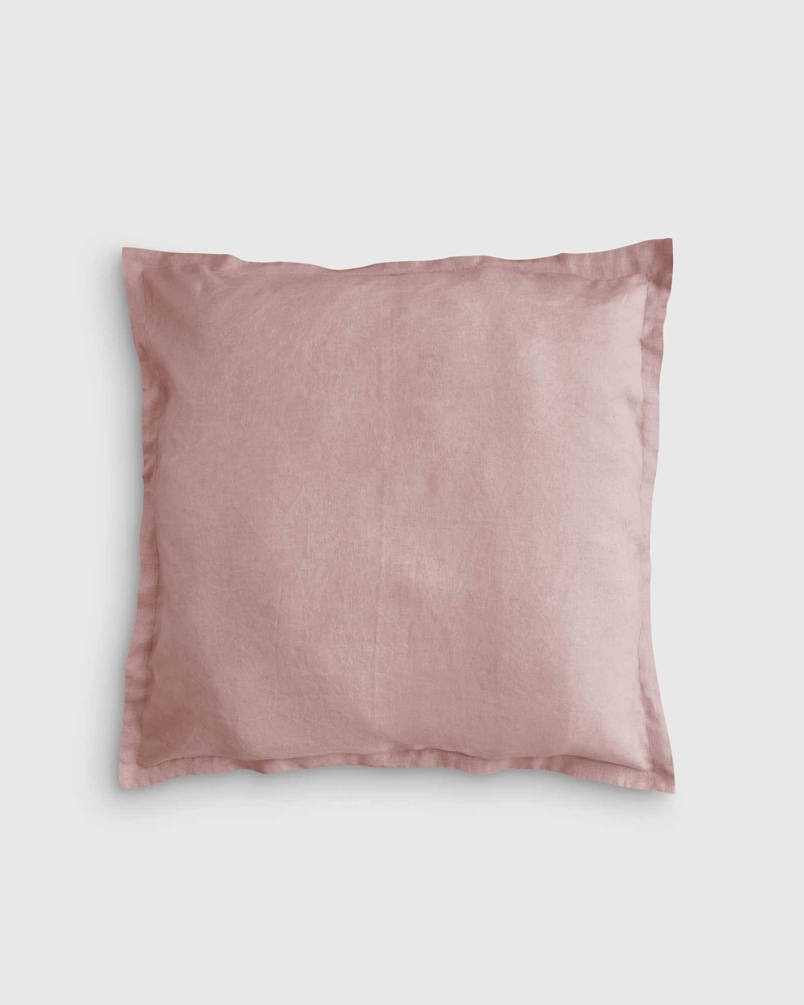 Dusty Mauve Taie européenne en lin européen