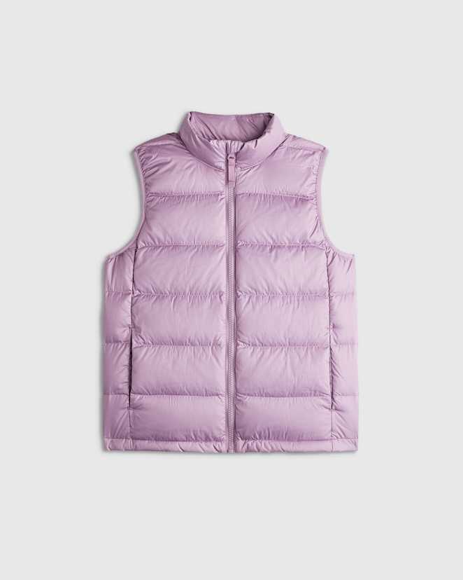 Lavender Mist Lightweight Down Puffer Vest