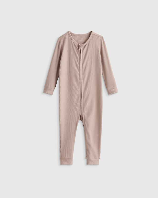 Mushroom Softest Rib One Piece