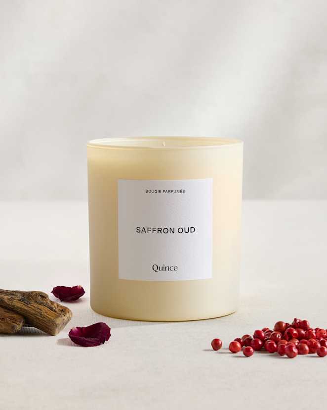 No Color Saffron Oud Candle