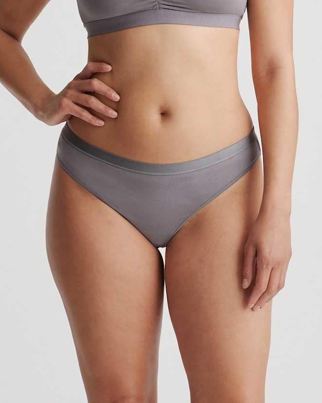 Grey Micromodal Thong (6-pack)
