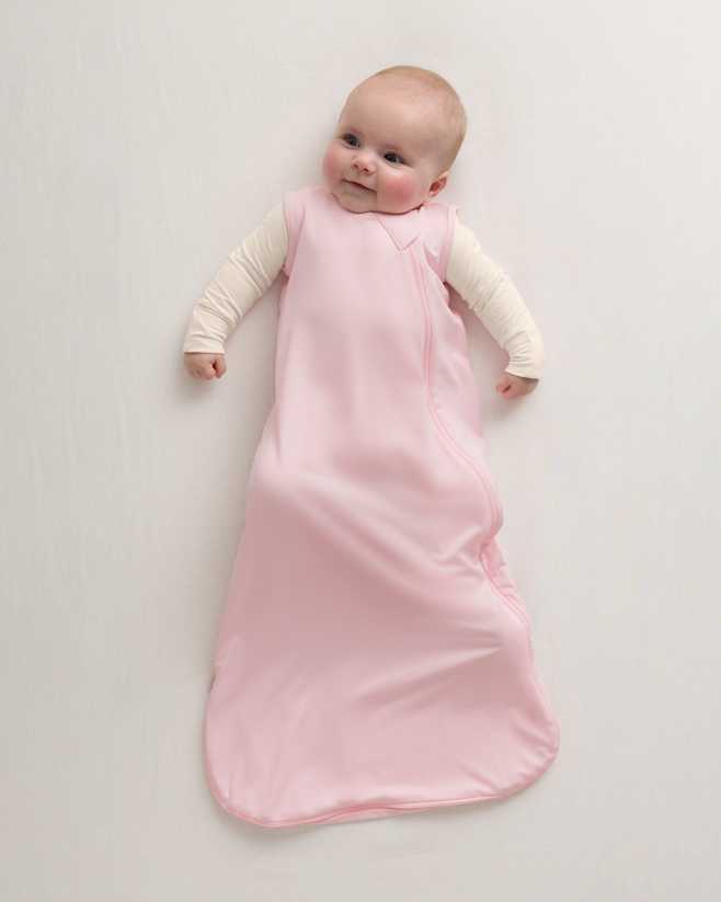 Pale Pink Bamboo Sleep Bag 0.5 TOG