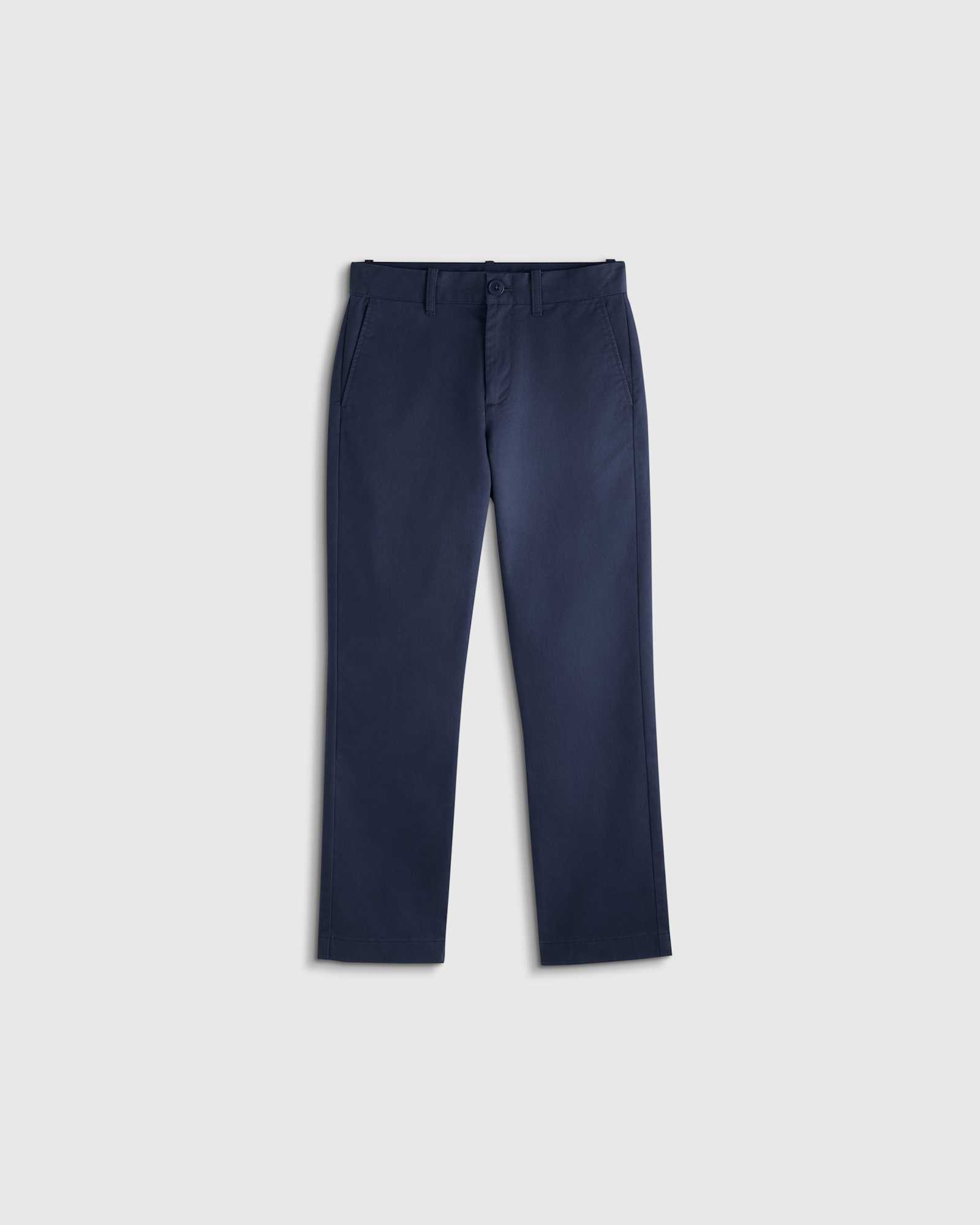 Navy Boys Organic Cotton Stretch Classic Chino