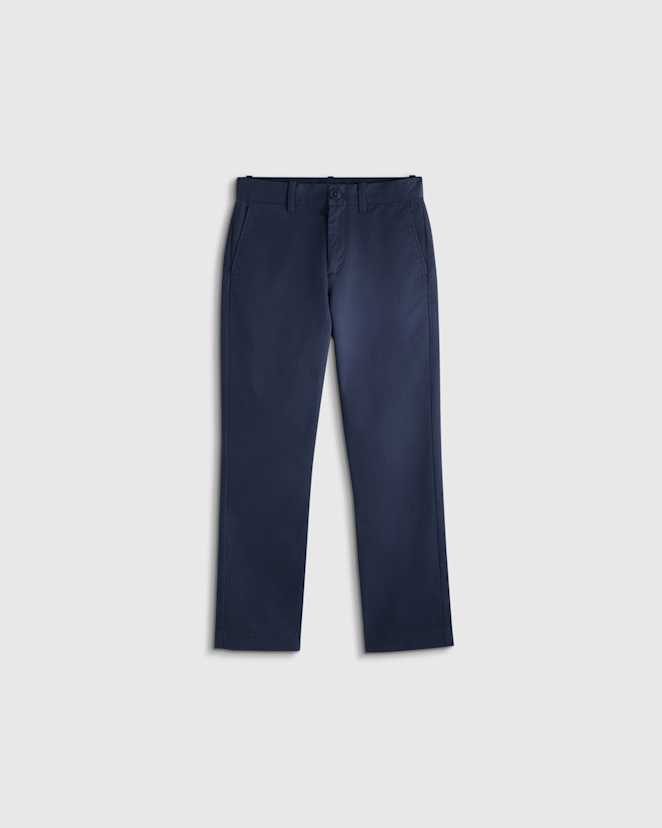 Navy Boys Organic Cotton Stretch Classic Chino