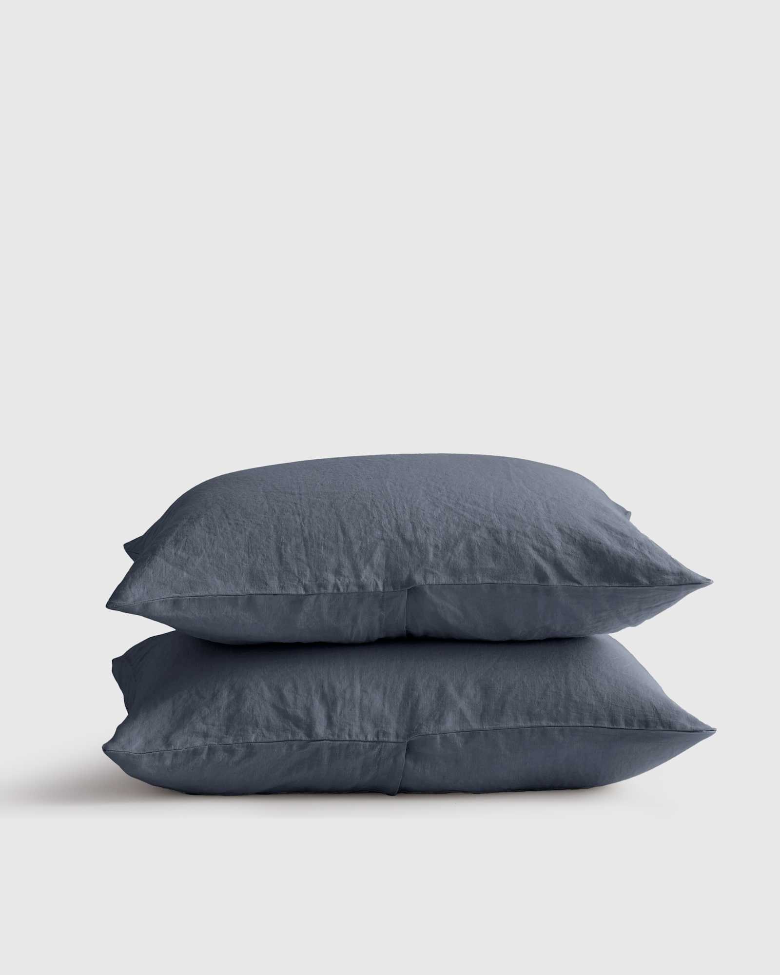 nightfall European Linen Sham Set