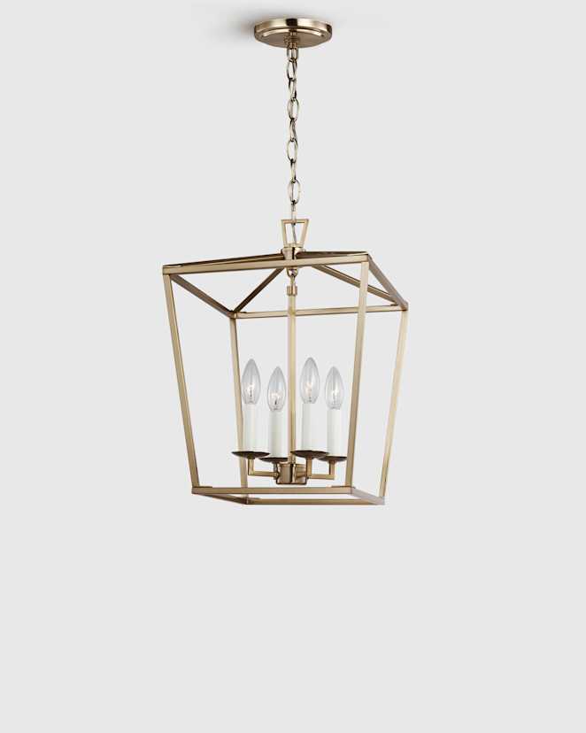 Brass Traditional Steel Lantern Pendant