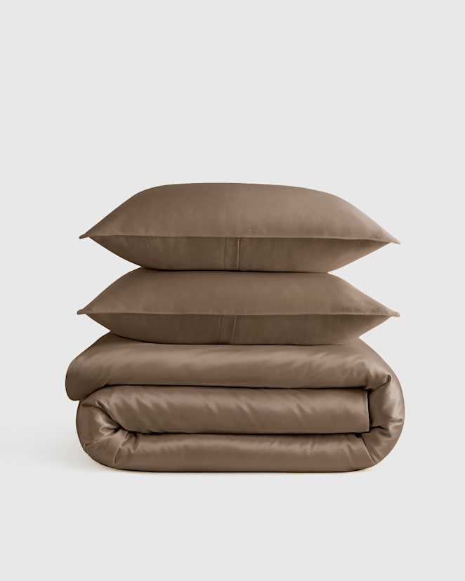 Walnut Bamboo Duvet Cover Set