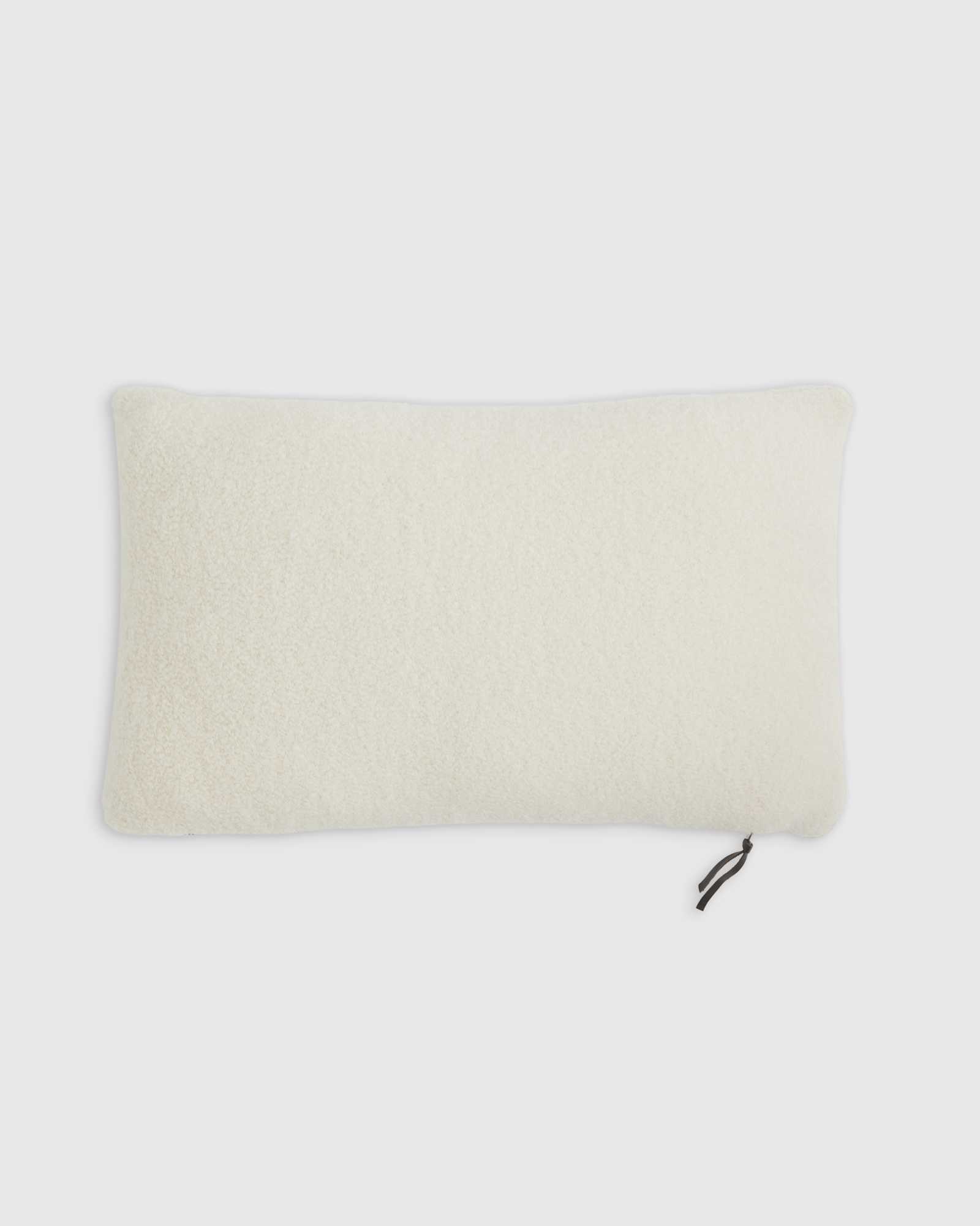 ivory Alpaca Boucle Pillow Cover