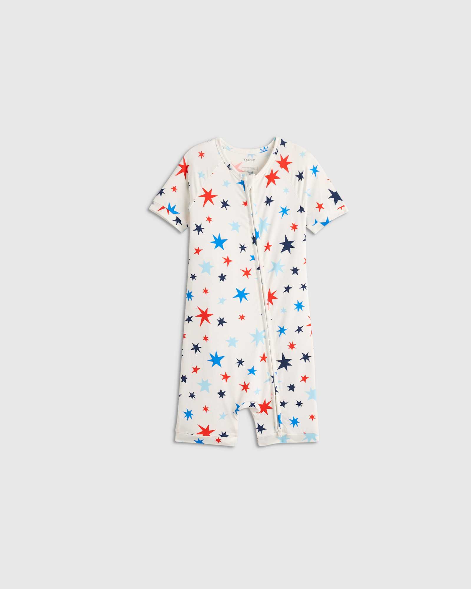 Star Burst Bamboo Shortie Onesie Pajama