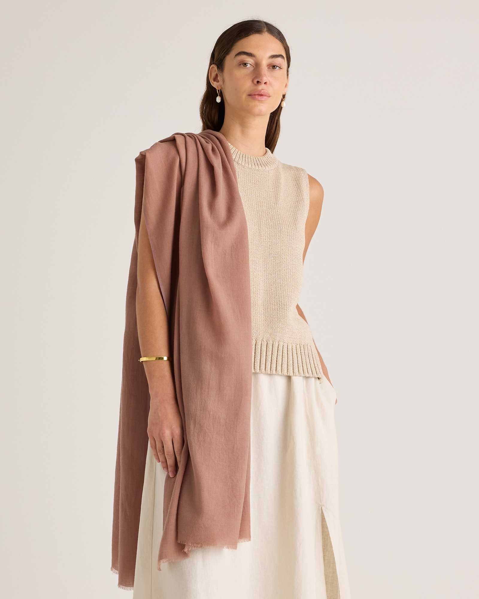 W-SCV-25-LMAUV 1983 EDITED light-mauve 100% Pashmina Wool Scarf