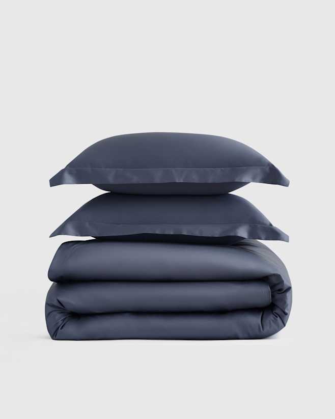 Mineral Signature Giza Cotton Sateen Duvet Cover Set