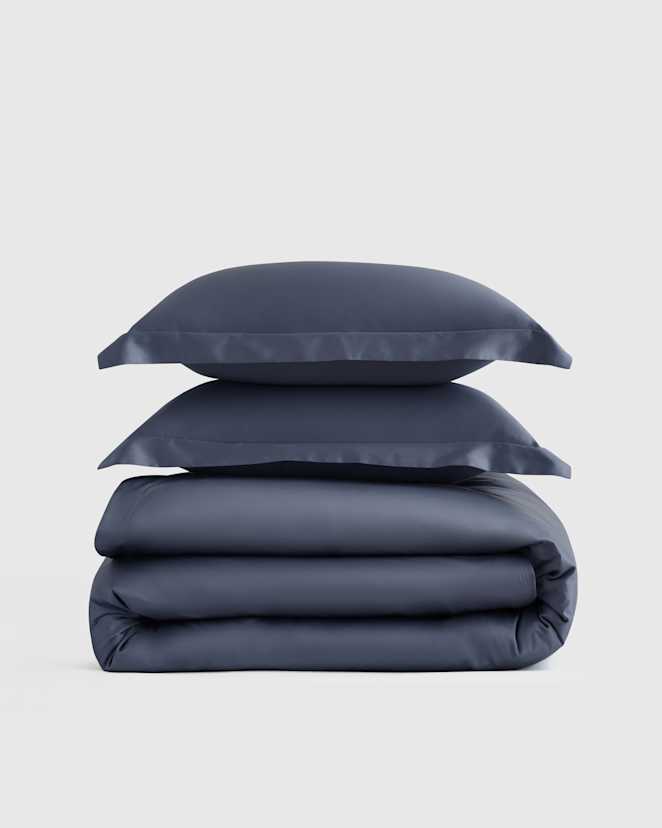 Mineral Signature Giza Cotton Sateen Duvet Cover Set