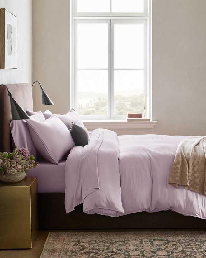 Orchid Bamboo Duvet Cover