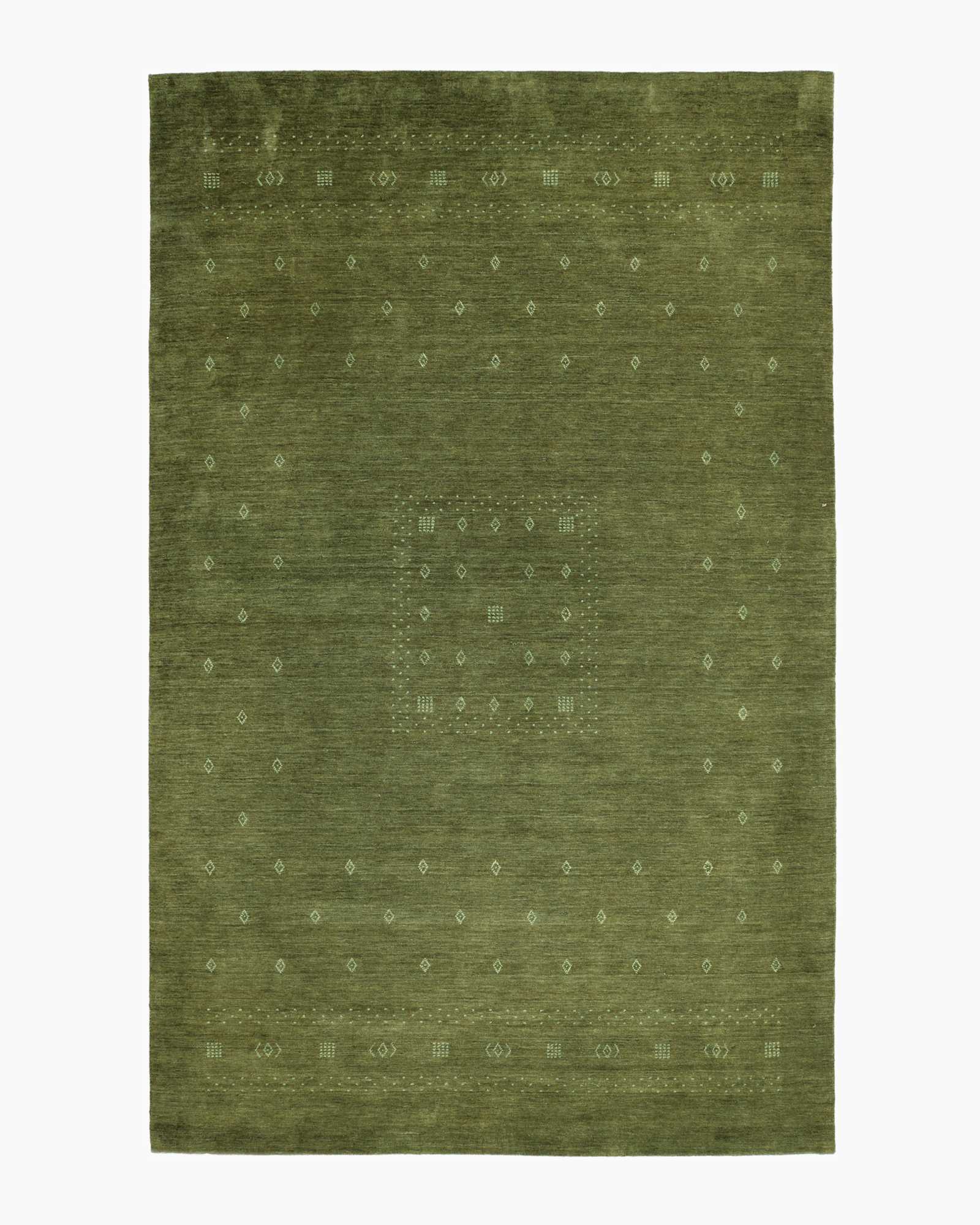 Olive Dakota Hand-Loomed Wool Rug