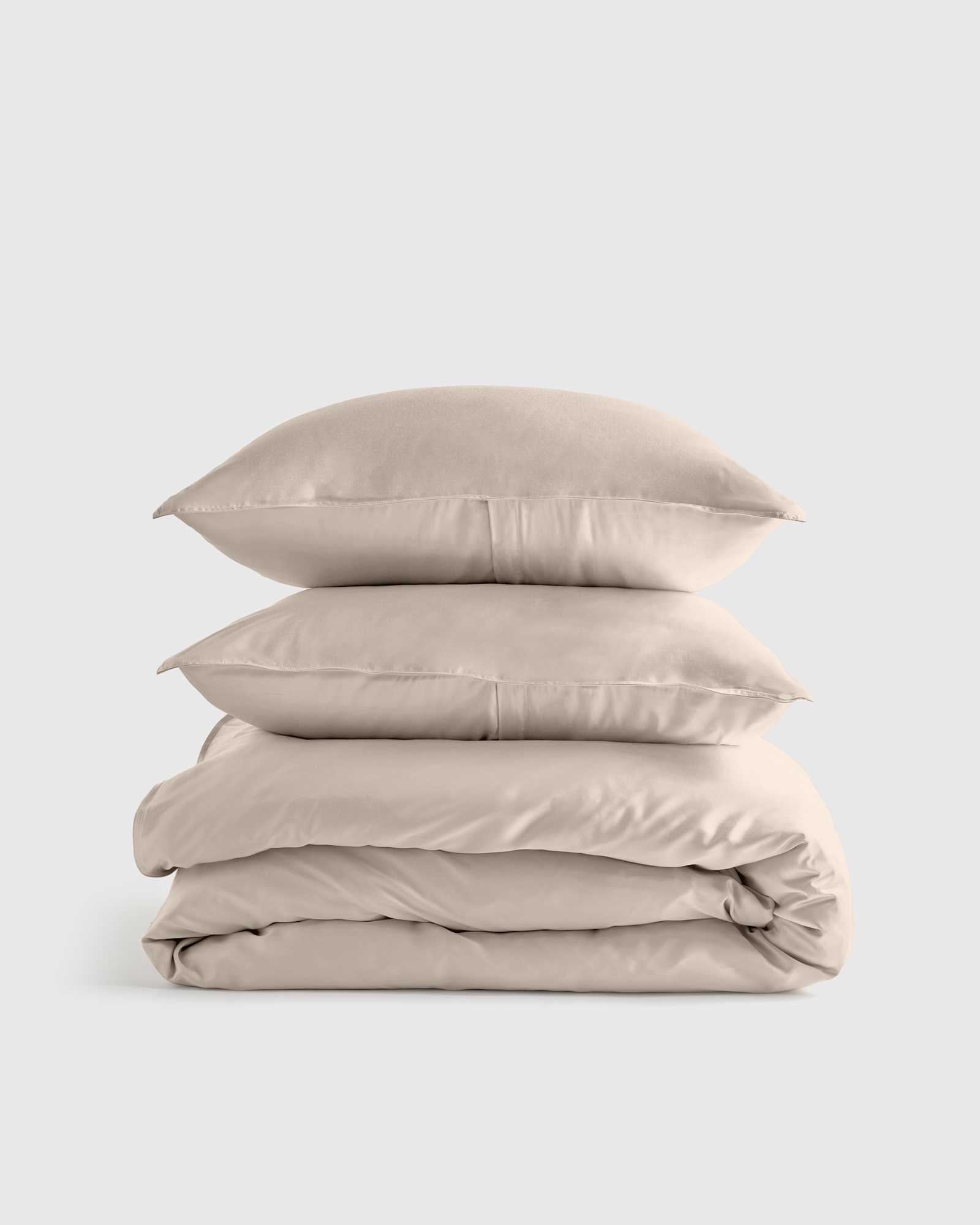 Sand Bamboo Duvet Cover Set