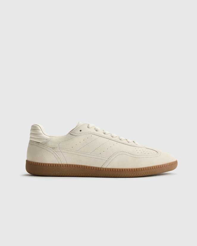 Birch Italian Suede Gum Sole Sneaker