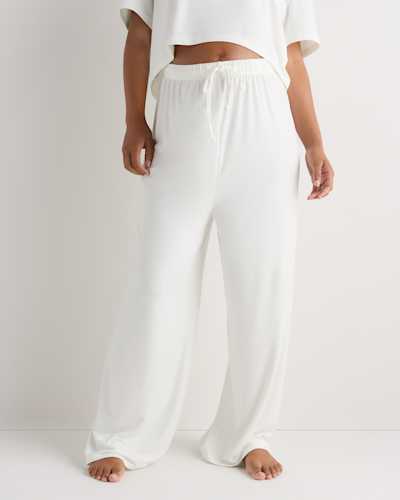 Smooth Stretch Maternity Wide Leg Lounge Pant